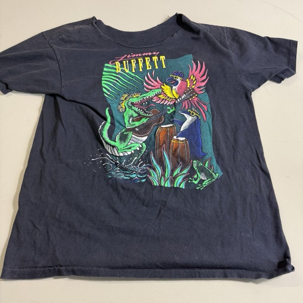 1990 JIMMY BUFFETT Jimmy's Jump Up Concert Mens T-Shirt Read Description